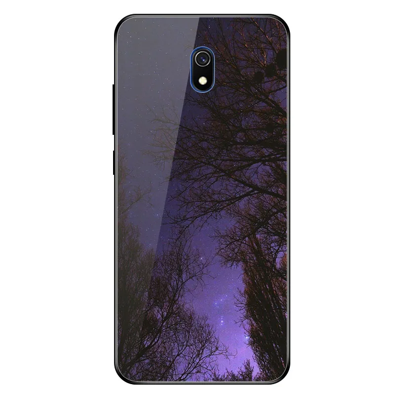 Geruide для Xiaomi Redmi 8A 8 A чехол, закаленное стекло Redmi 8 A чехол cubierta para Для Xiaomi Redmi 7A 7 A чехол