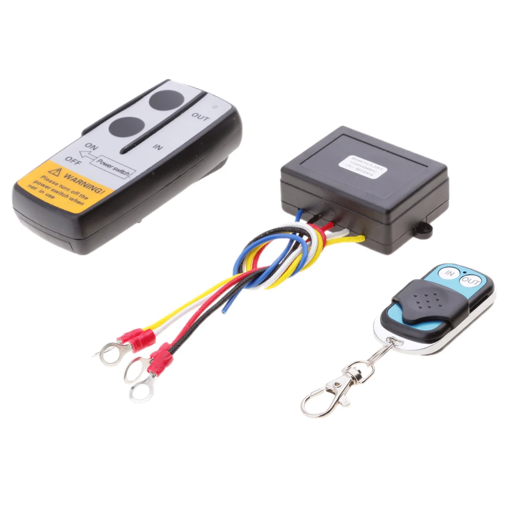 KLS-205/2 Wireless Remote Control System for 12 Volt Car UTV ATV SUV Winch