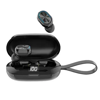 

Touch Digital Wireless Headset Waterproof Ear Hanging Type Bluetooth Stereo Noise Reduction Headset Wireless Headset