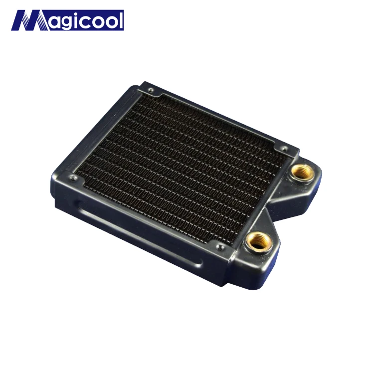Magicool-refrigeração Radiador g2 g1 Polegadas Dissipador de Cobre Preto 120 mm 240 mm 360 mm Ajuste 12cm Ventilador 27 mm Espessura m3 Parafusos - Imagem 2