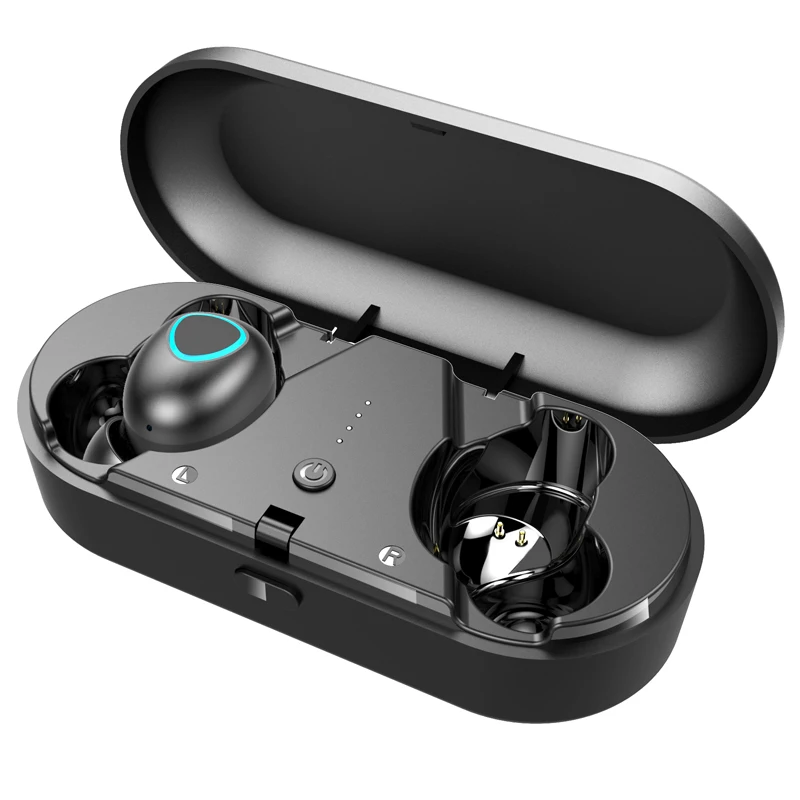 TWS 5,0 Bluetooth наушники 4D стерео беспроводные наушники свободные руки спортивные наушники мини-гарнитура с двойным микрофоном зарядная коробка