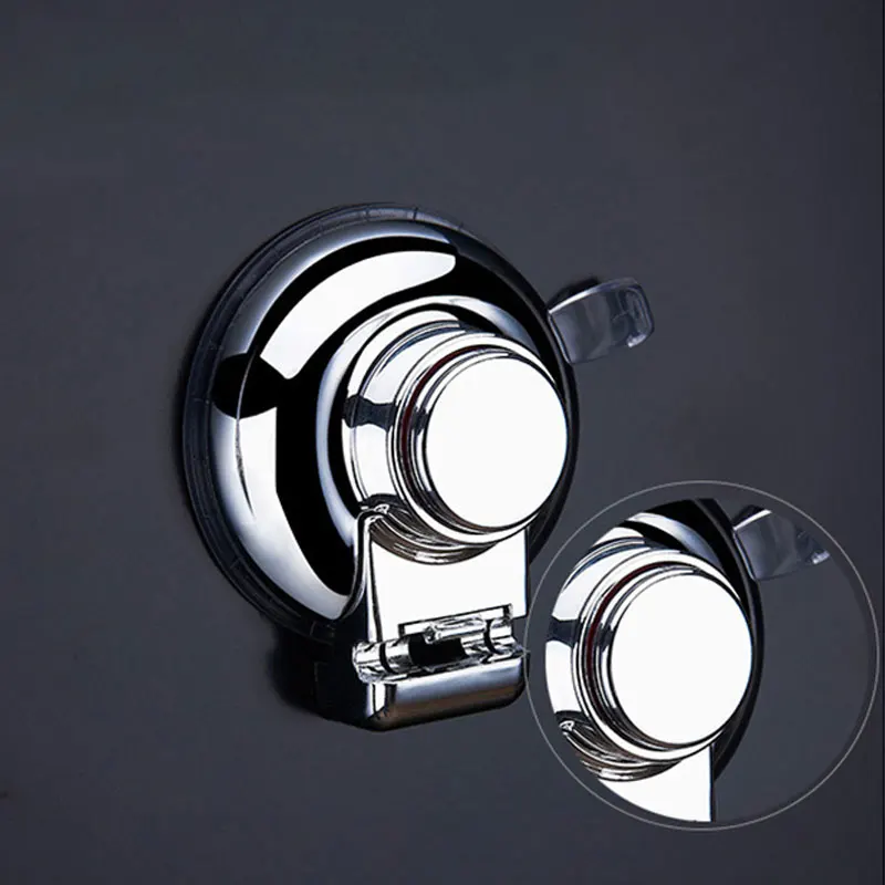 Мощная вакуумная прочная прозрачная присоска настенные крючки бесплатно бесшовный крючок для ногтей вешалка для дома, ванны, кухни стены