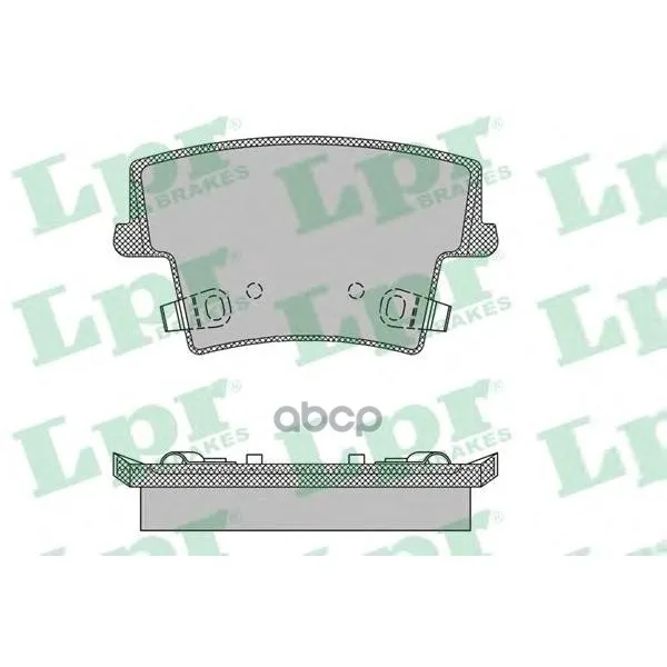 Колодки Тормозные Chrysler 300c 04- Задние Lpr 05p1400 Lpr арт. 05P1400