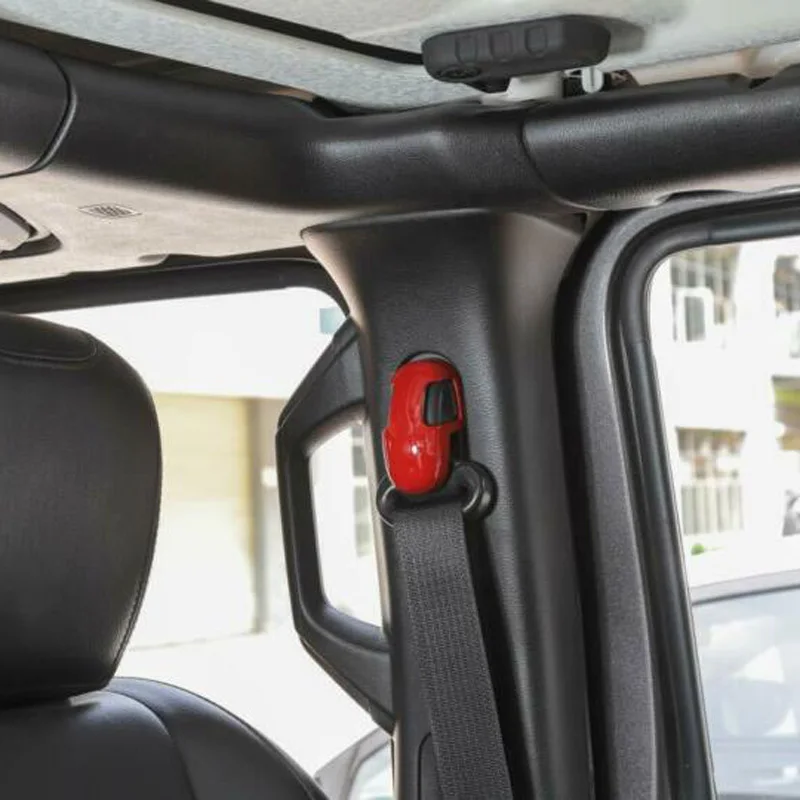 Пряжка ремня безопасности декоративный чехол для Jeep Wrangler JL- аксессуары
