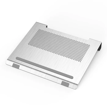 

2020 New Notebook Cooler Aluminum Alloy Laptop Holder With 2 Fan RGB Notebook Support 17 Inches Laptop Stand For Macbook