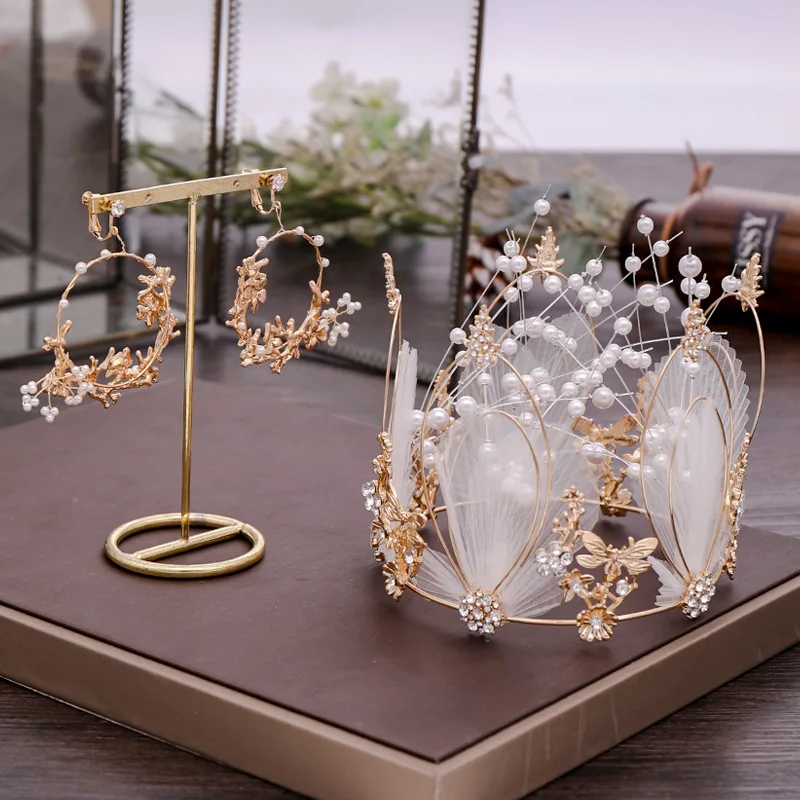 New-Gothic Crown For Bride Wedding Tiara Wedding Accessories Bridal Tiara Bridal Crown Diadem Accessories For Woman For Women New-Gothic Crown For Bride Wedding Tiara Wedding Accessories Bridal Tiara Bridal Crown Diadem Accessories For Woman For Women