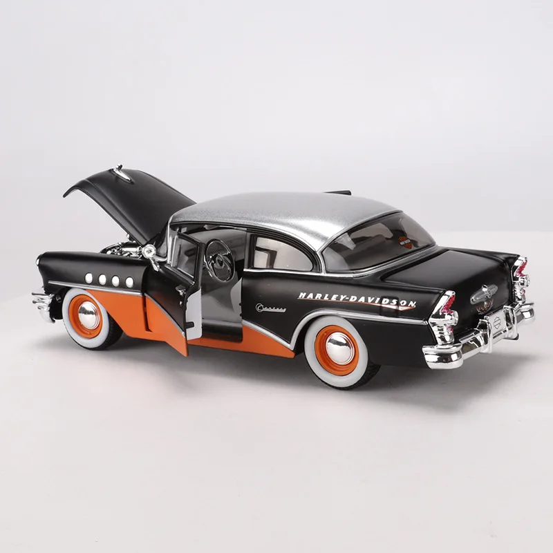1:26 Высокая моделирования 1955 Buick века классическая модель автомобиля литая модель машины Модель украшения для детей Подарки
