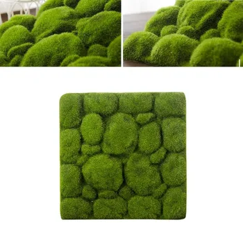 

Moss Grass Mat Indoor Green Artificial Lawns Turf Carpets Fake Sod Home Decor Hotel Wall Balcony Decor Garden Decoration Green