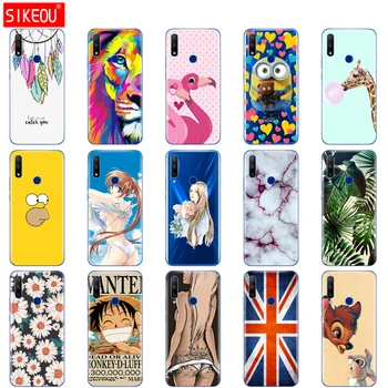 

For Honor 9X Global Case Honor 9X Premium Case Silicon TPU Soft Back Cover Phone Case For Honor 9X Premium STK-LX1 Bumper flower