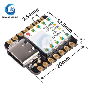 

Type-C Seeeduino XIAO Microcontroller SAMD21 Cortex M0+ Nano 48MHZ SPI I2C Interface For Arduino IDE/IOT System Development Tool