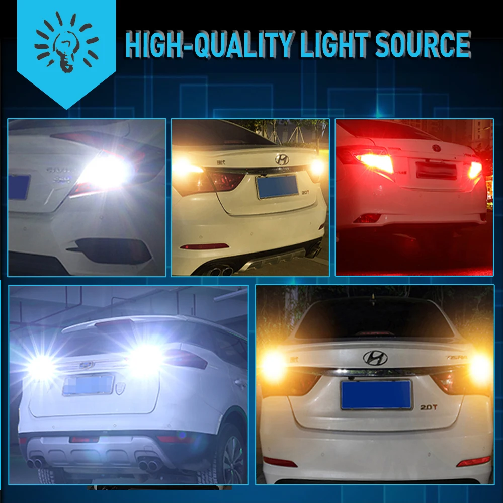 Светодиодная лампа Canbus T15 T16 921 W16W 2 шт. фонарь для Mercedes Benz W220 W213 W176 ML CLK W201 W208 W123 W164