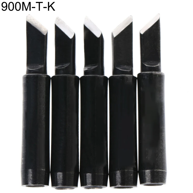 welding visor 5Pcs 900M-T Lead Free Soldering Iron Tips SI/I/B/K/2.4D/1C Welding Tips Head For Hakko Saike 936 852d 909D Soldering Station home depot welding rods