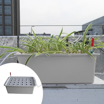 

24 Holes Plant Site Hydroponic Systems Kit 6 Holes Nursery Pots Soilless Cultivation Box Plant Seedling Grow Box Kit Nursery Pot