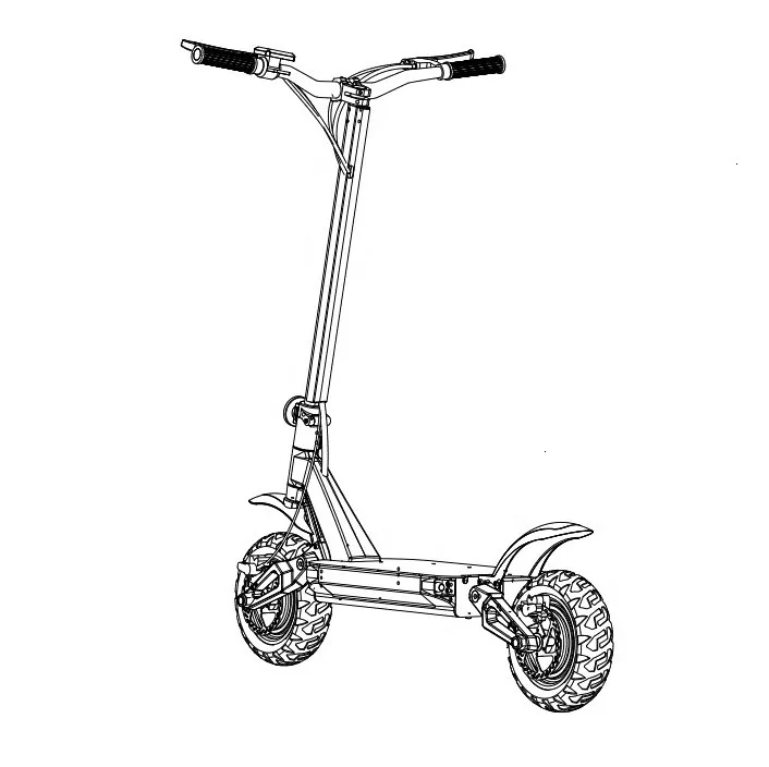 Складной дропшиппинг E4-9 электрический скутер 2000 Вт двухколесный стоячий складной электрический скутер для взрослых
