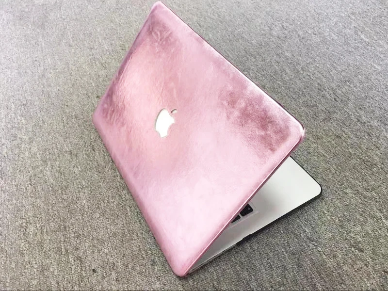 

Glossy PU Blue Ray Notebook Sleeve Case for MacBook Retina Pro Air 11 12 13.3 15.6 Cover Shockproof Laptop Cases Funda