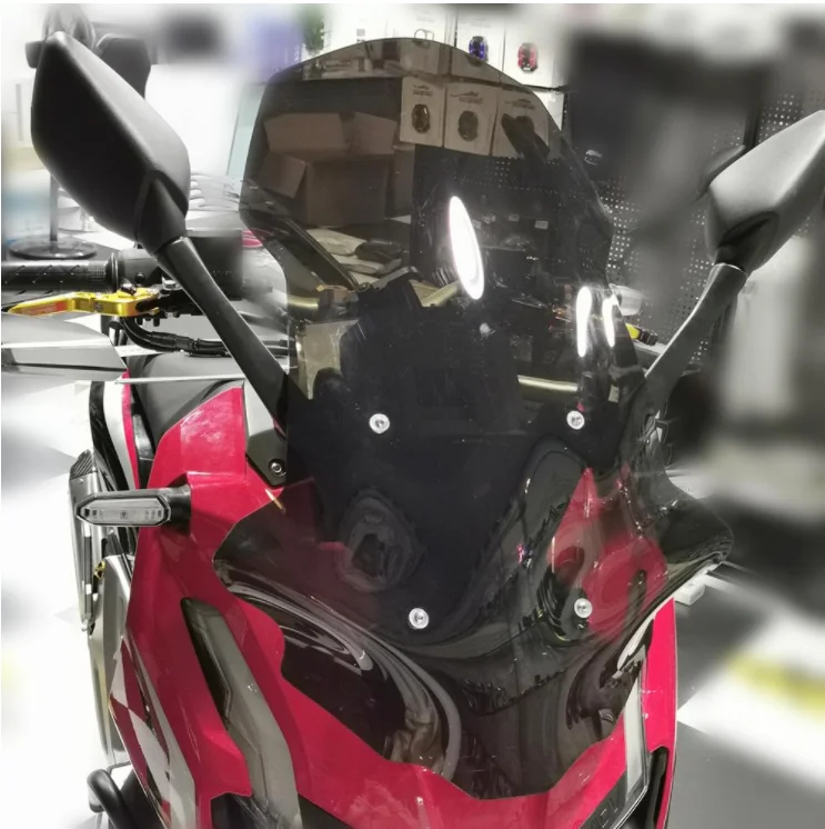 Модифицированный мотоцикл adv150 ветровое стекло adv ветровое стекло экран доска дефлектор стекло для honda adv150