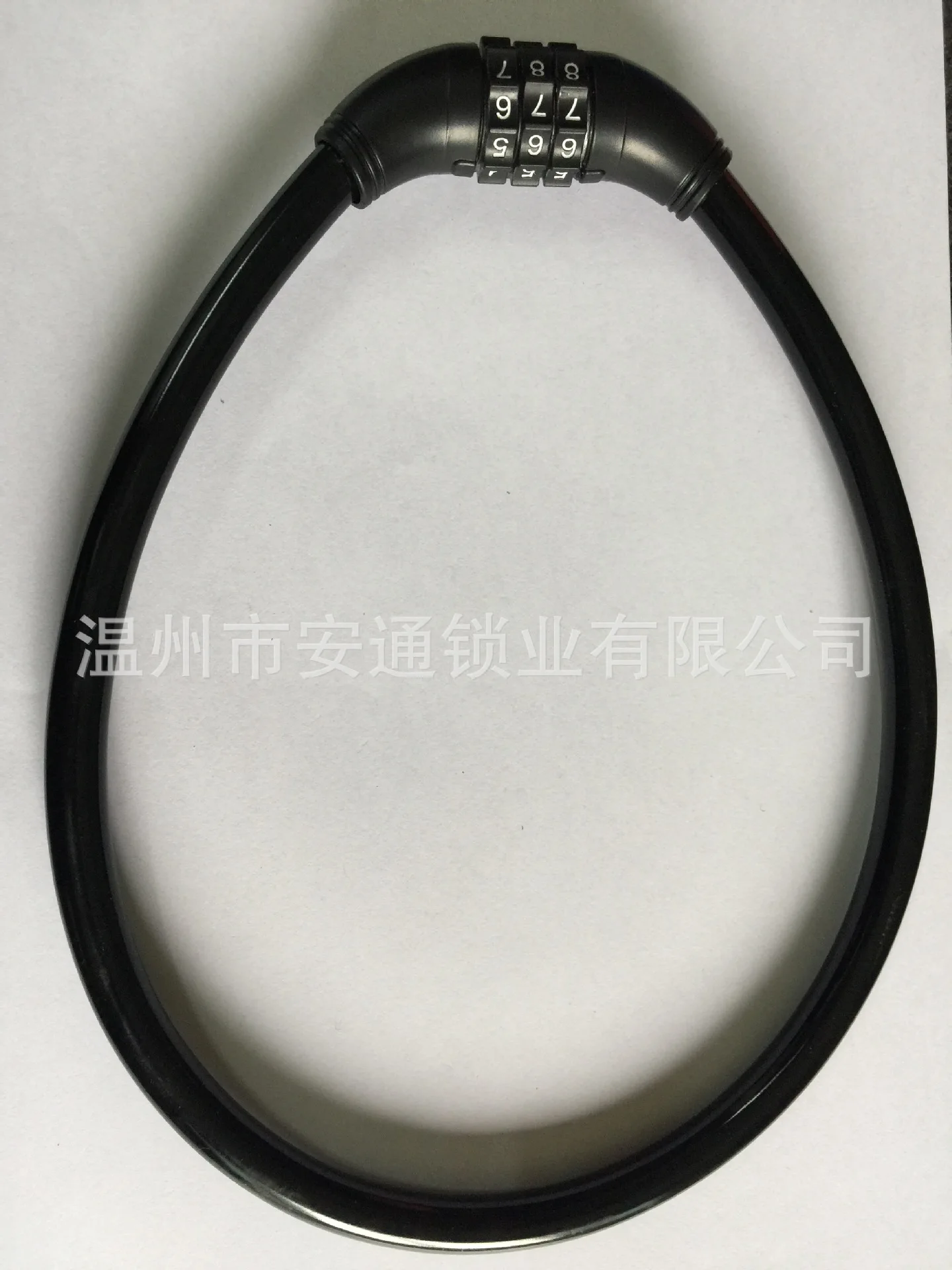 Manufacturers Direct Selling New Style Three Password Anti-Theft Shear Bicycle Lock Price Preferential Price