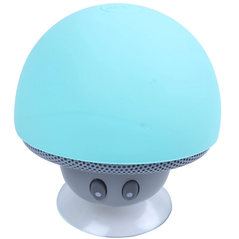 

Mushroom Bluetooth Speaker Hands Free Kit Audio Music Streaming Receiver Receiver Adapter Stereo System Wireless Sucker - Green