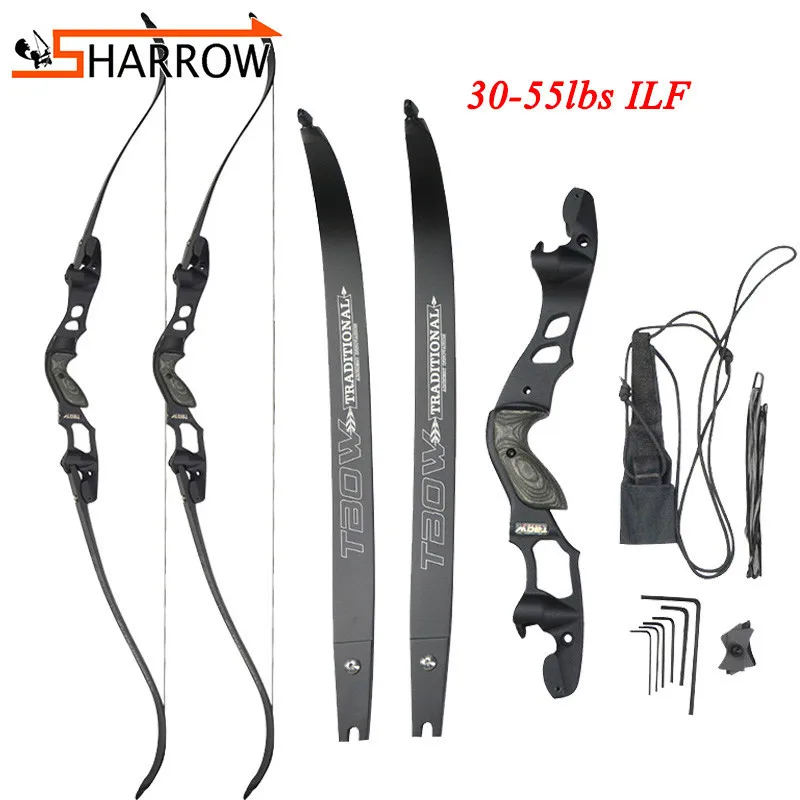1set 63" Recurve Bow 3055lbs ILF Bow Limbs American Hunting Bows