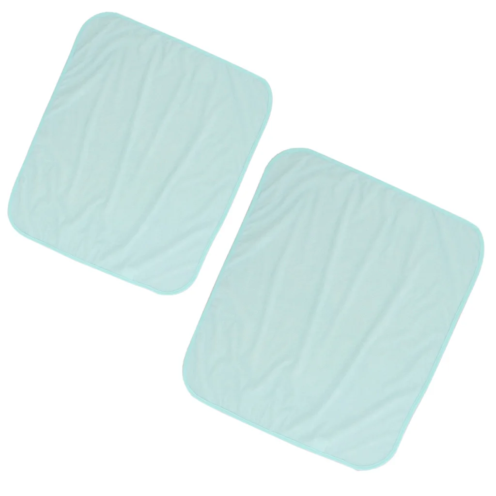 

Reusable Waterproof Underpads Sheet Protector with Absorbent Soft Cotton Blend Cover for Women Menstruation 2 Size Available