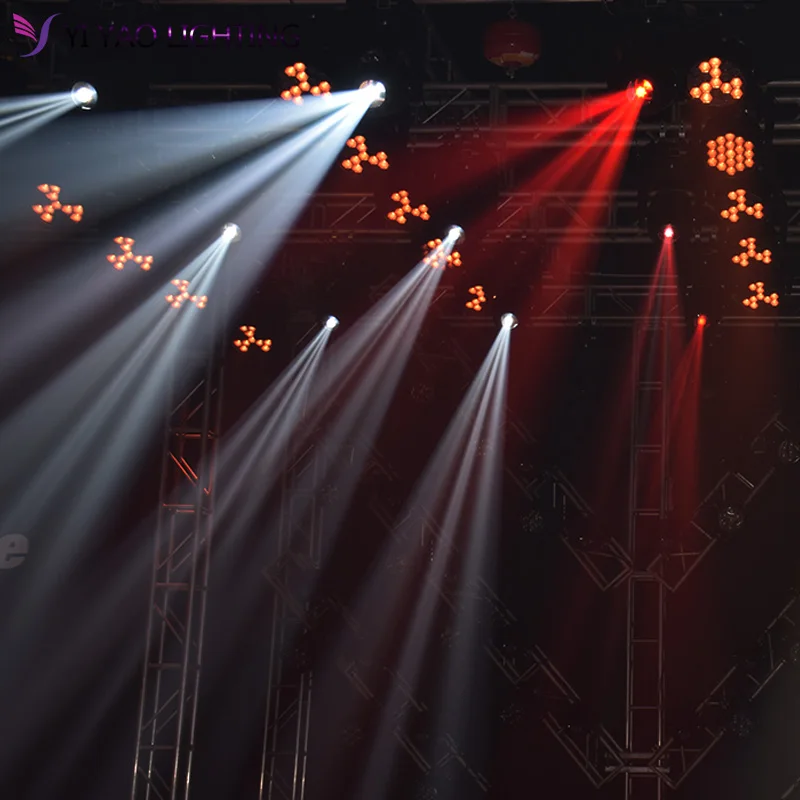 Лира Led Moving головной светильник 60 Вт Dmx 512 гобо плиты и Цвет пластина мини луч