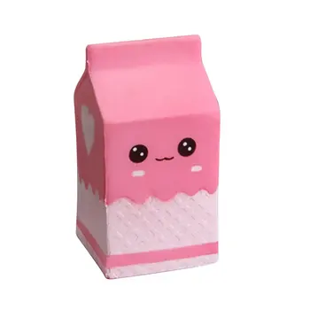 

Simulation PU slow rebound milk box fries decompression toy powder new