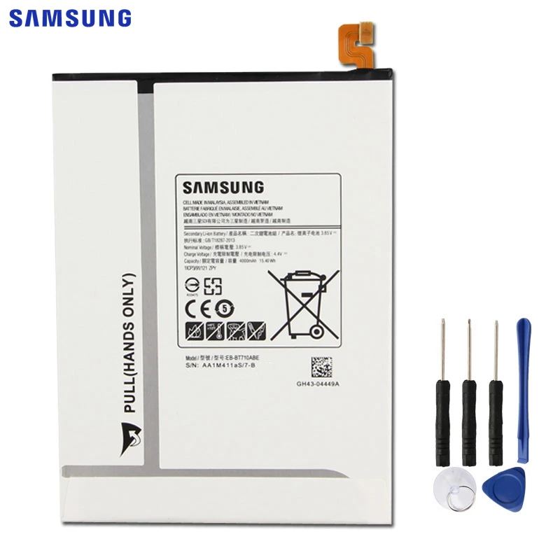 SAMSUNUG оригинальная настольная аккумуляторная батарея для SAMSUNG GALAXY Tab S2 8 0 T710 T715 T715C