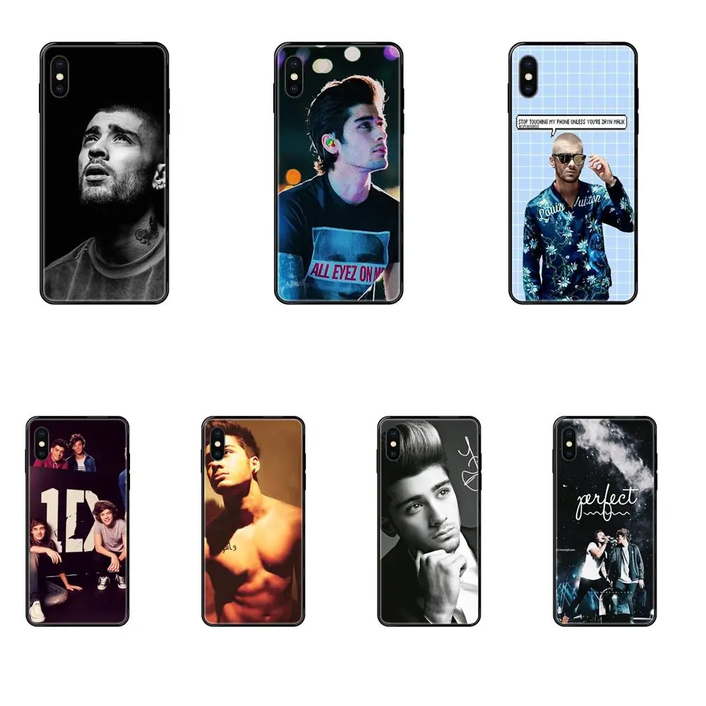 Зайн Малик One Direction &quotсделай сам&quot мягкий Капа для Galaxy A5 A6 A7 A8 A10 A10S A20 A20S A20E A21S A30S A40