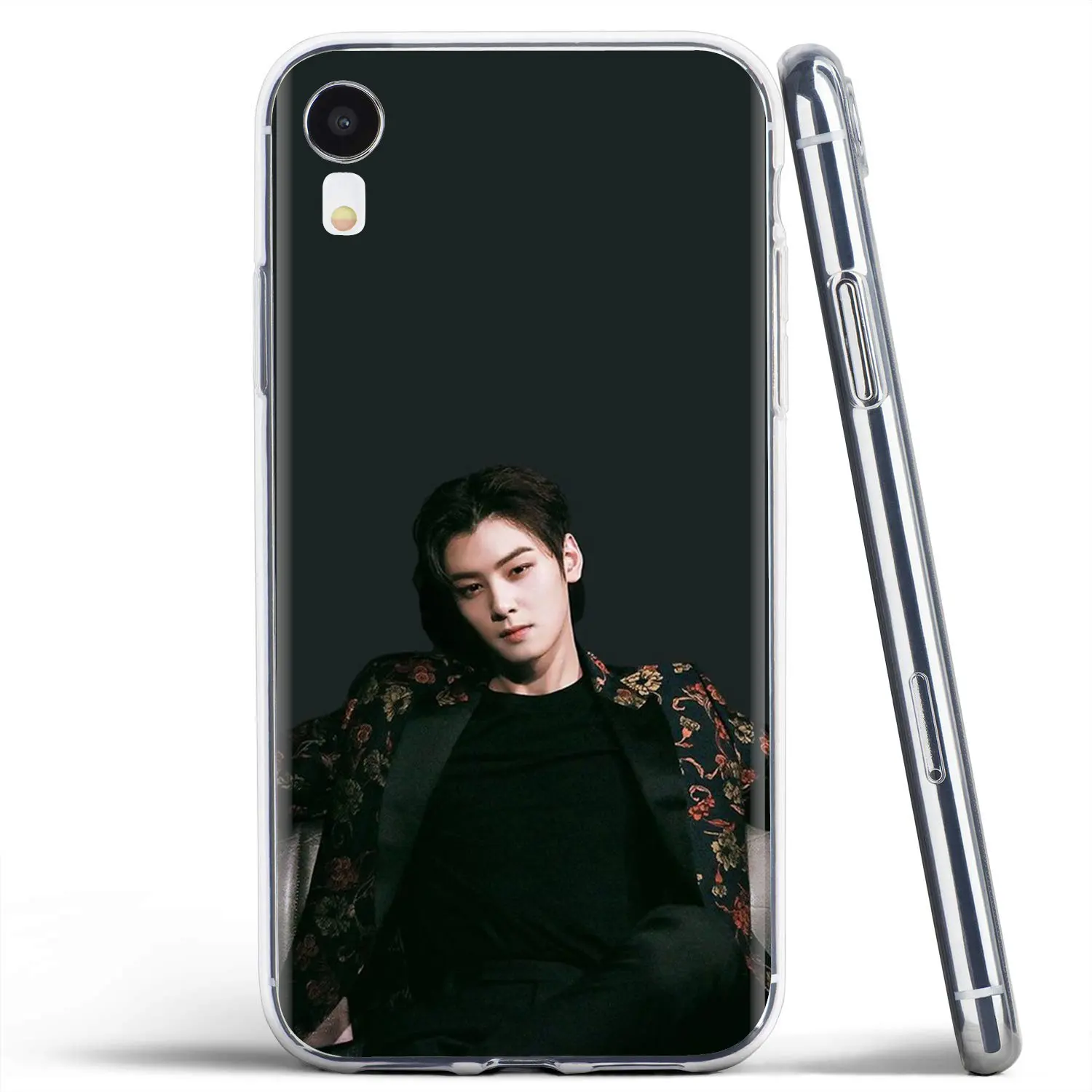 Дизайнерский силиконовый чехол для телефона Cha EunWoo корейский суперзвезда Samsung
