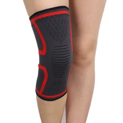 Genouillères élastiques en Nylon pour le Fitness, la course à pied, le cyclisme, le Sport, les articulations de Compression, manchon pour le Basketball, le volley ball 