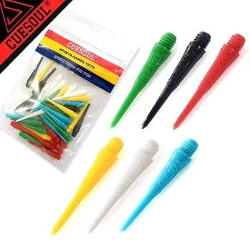 

CUESOUL 36pcs Colorful Professional 2BA Dart Tip For Soft Tip Dardos And Electronic Darts Tip