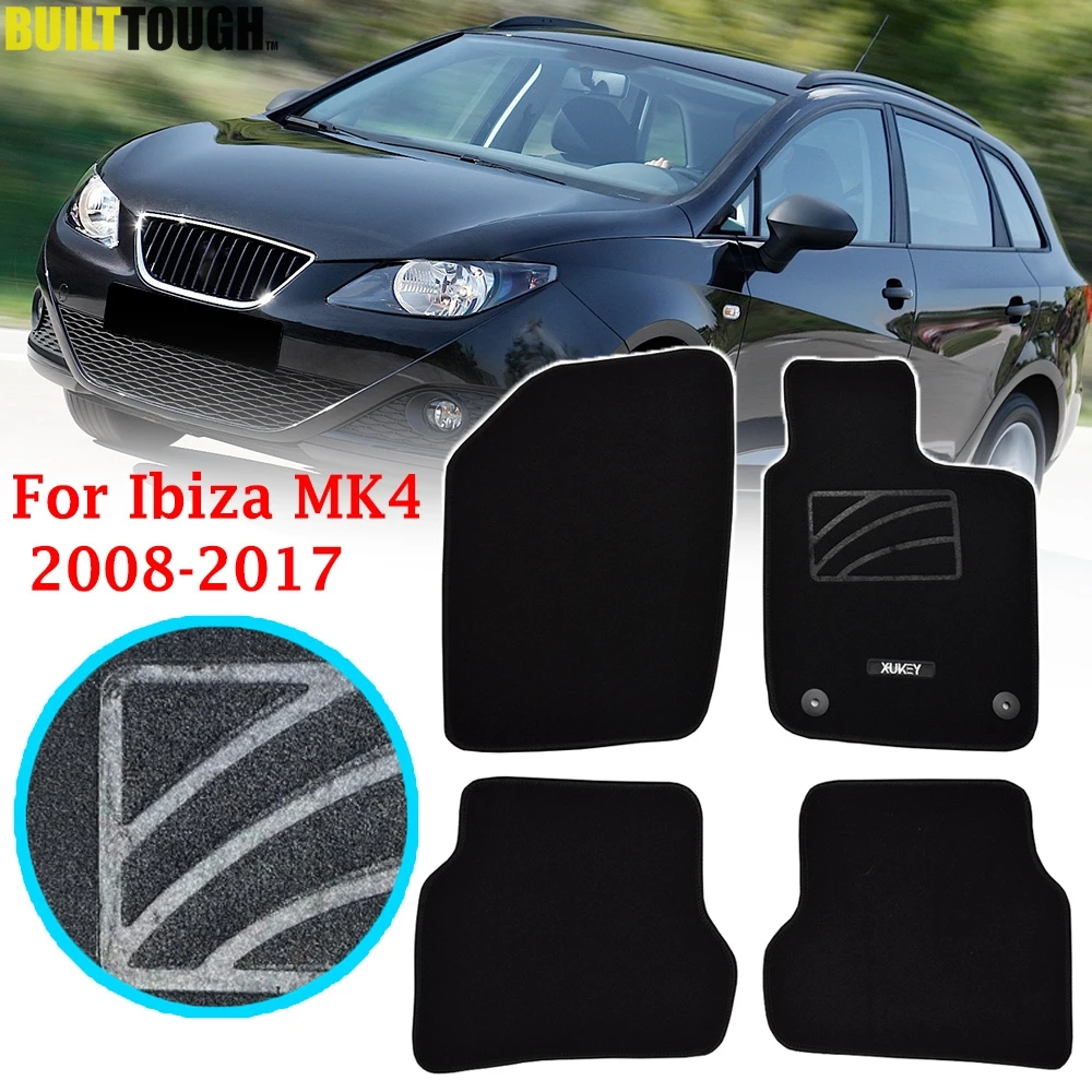 Dach Heckspoiler Performance Schwarz Glanz für Seat Ibiza 6J 6P 5-Türer 08-17