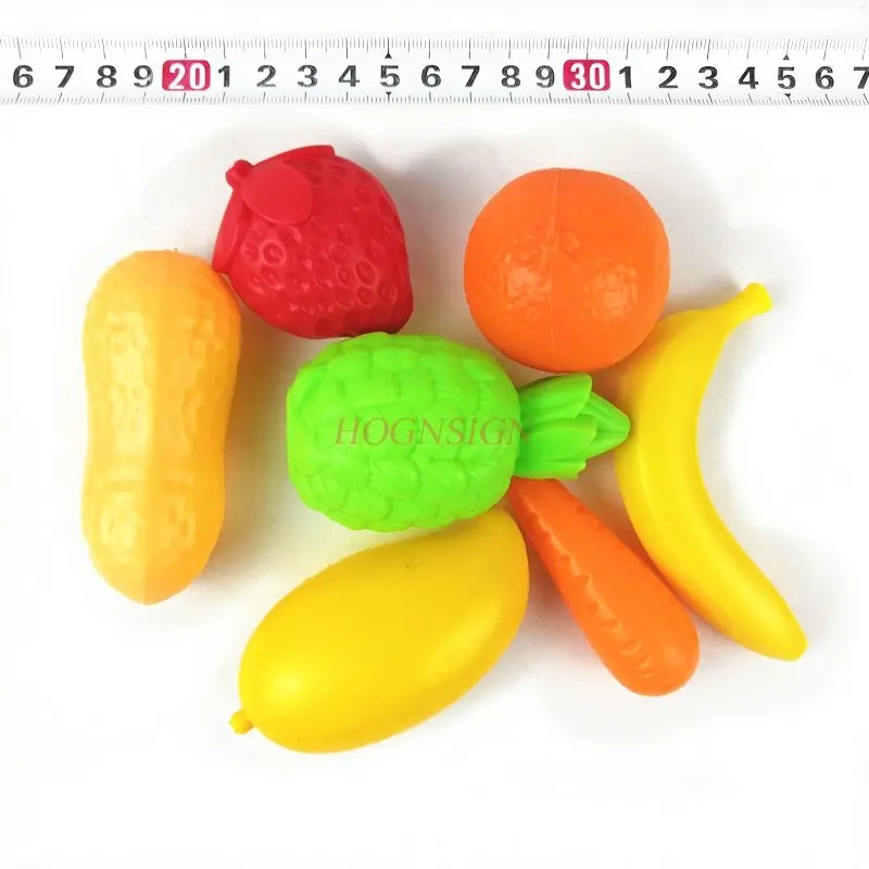 7 шт. кухонь игрушки имитация еды игровой домик для детей клубника ананас банан