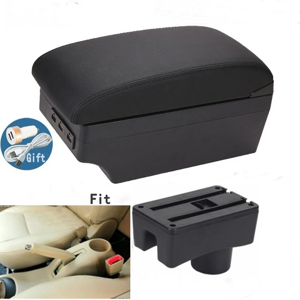 

Arm Elbow Rest For Chery A13 Very Celer Fulwin Armrest Box Center Console Central Store Content with Cup Holder USB Interface