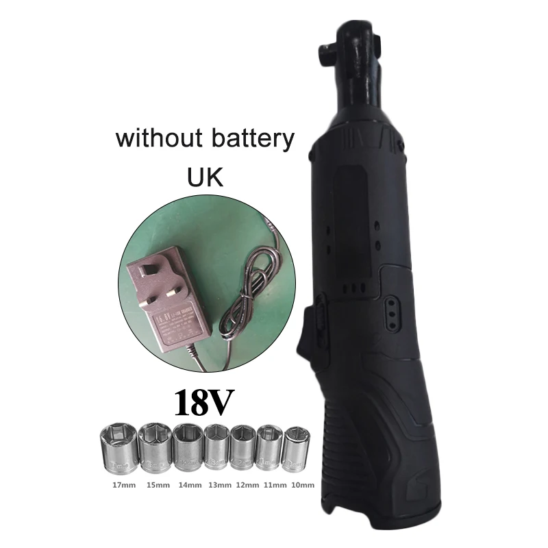 

Non-slip Wrench Electric Ratchet Wireless Maintenance Parts 70nm Torque