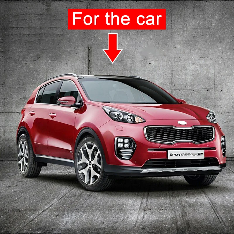 Для KIA Sportage 4 2016 2017 2018 2019 2020 углеродное волокно Автомобильная внутренняя дверная