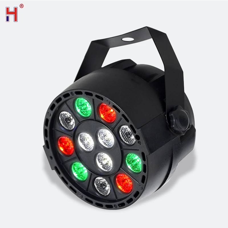 Led Par Can Light DMX Lighting Stage Spotlight Disco Sound Stroboscopic