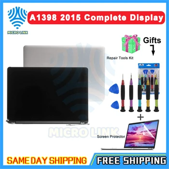 

15.4'' Full LCD Screen Complete Assembly Replacement for MacBook Pro Retina 15" A1398 Mid 2015 EMC 2909 2910 MJLQ2LL/A MJLT22LL/
