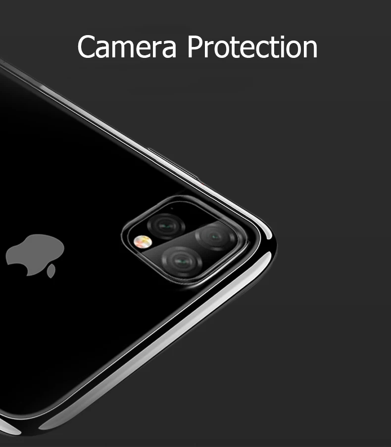 Для iPhone 11 чехол с лазерным покрытием Роскошный чехол из мягкого ТПУ прозрачный чехол для iPhone 11 Pro Max Plus яркий хрустальный чехол для телефона