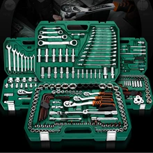 HILDA Hand Tool Set Car Repair Tools Mechanic Tools Set Socket Wrench Tools for Auto Ratchet Spanner Screwdriver Socket Set