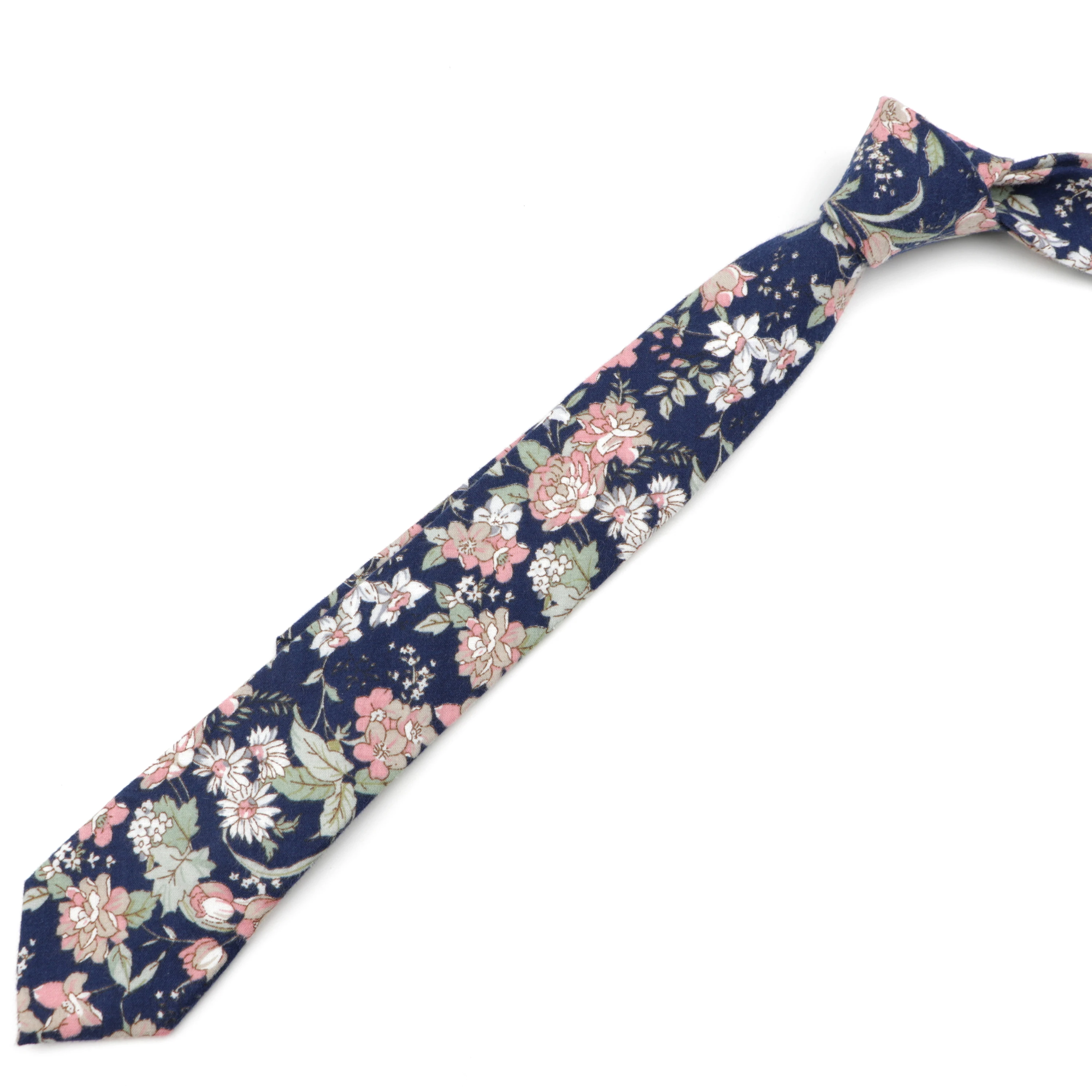 Neck Ties 6cm 100% Cotton for Women&Men Wedding Grooms Suit