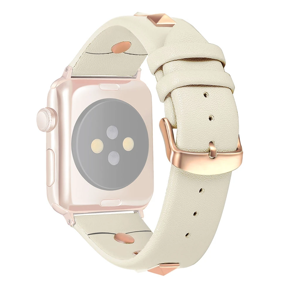 Ремешок для часов Apple Watch Series 5 4 44 мм/3 2 1 42 мм с заклепками
