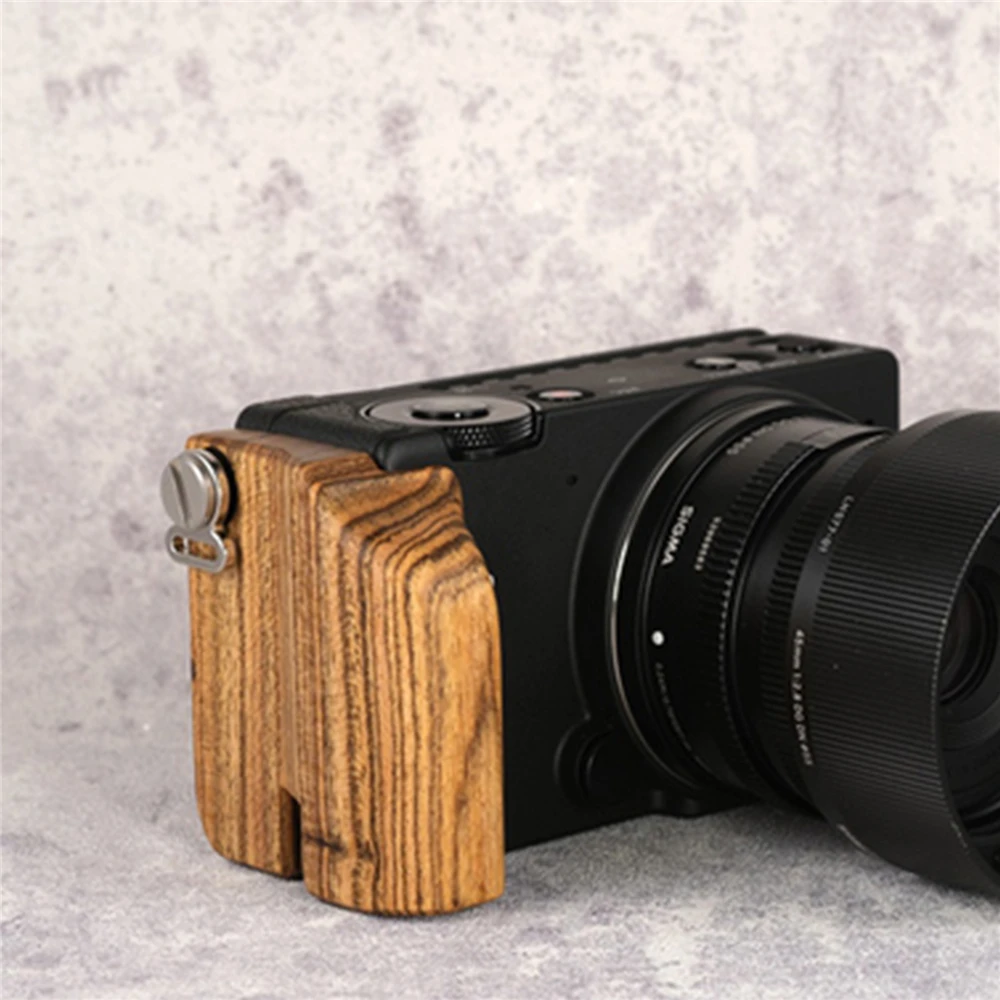 Креативная клетка для камеры с деревянной рукояткой для Sigma FP камера видео съемка крепление клетка держатель аксессуары