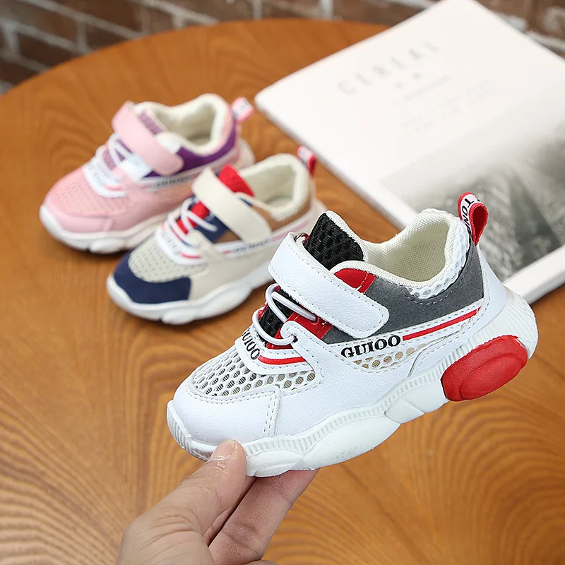 

Summer New Style Baby Toddler Shoes 1-3 Years Old Children Hollow out Breathable Athletic Shoes Anti-slip Wear-Resistant Versati