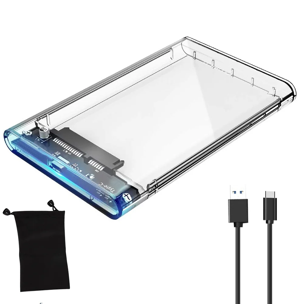 Корпус Для Жесткого Диска USB3.0/2,0 С Последовательным Портом 2,5.