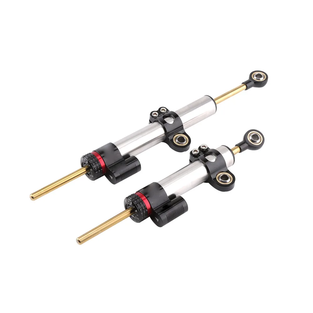 

For bmw r1200rt gs New motorcycle direction damper universal modification titanium ruler handlebar stabilizer long modification