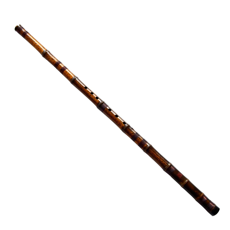 Bamboo Xiao Chinese Professional Purple Bamboo Wind Instrument Large Stage Sound Quality Xiao G F E D Key YPXD Dongxiao