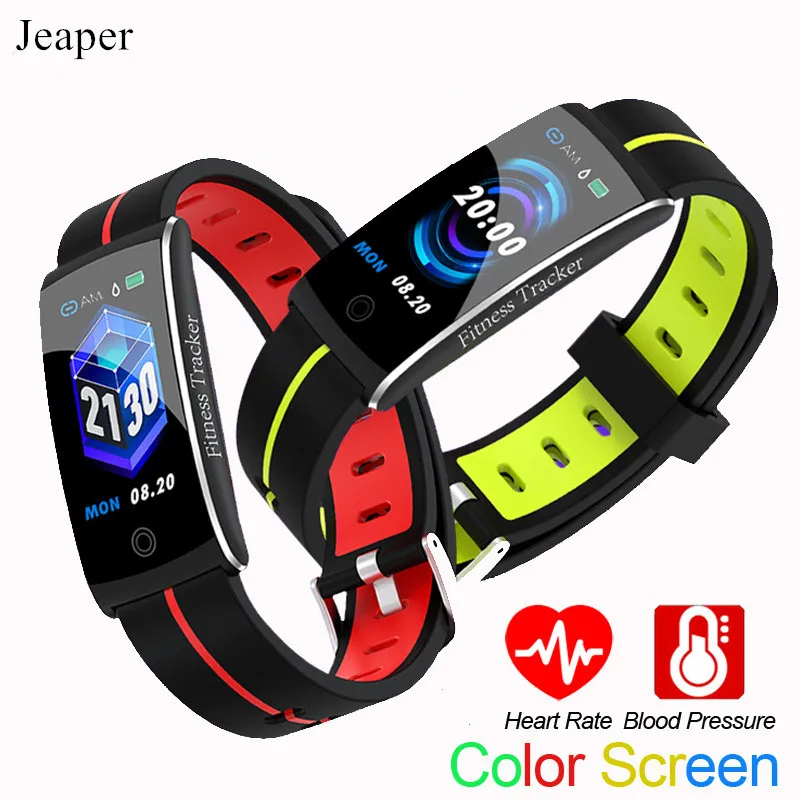 

Smart Bracelet F10C Adult Sleep Monitor Blood Pressure Wristband Heart Rate Fitness Tracker Waterproof Color Screen Smartwatch