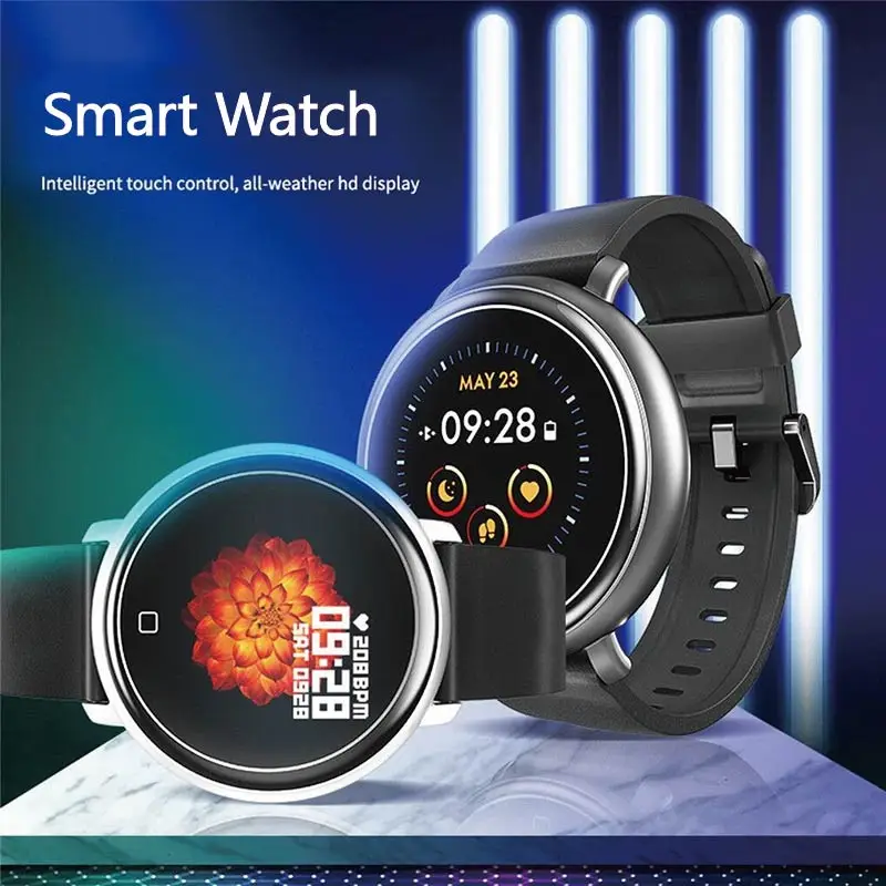 

Weather Forecast Smart Watch Color Screen Sport Calorie Blood Pressure Heart Rate Monitor Pedometer Alarm Clock Smartwatch