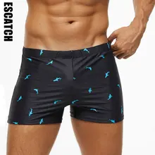 Мужская одежда для плавания, боксеры, купальные плавки, летние быстросохнущие дышащие купальные костюмы, пляжные шорты Sunga Maillot De Bain 904